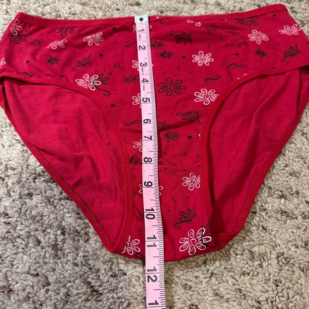Women's Unbranded Panties XL Black Pink Red Beige 4-Pack - Picture 6 of 15